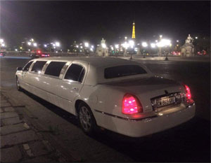 Paris By Night en limousine